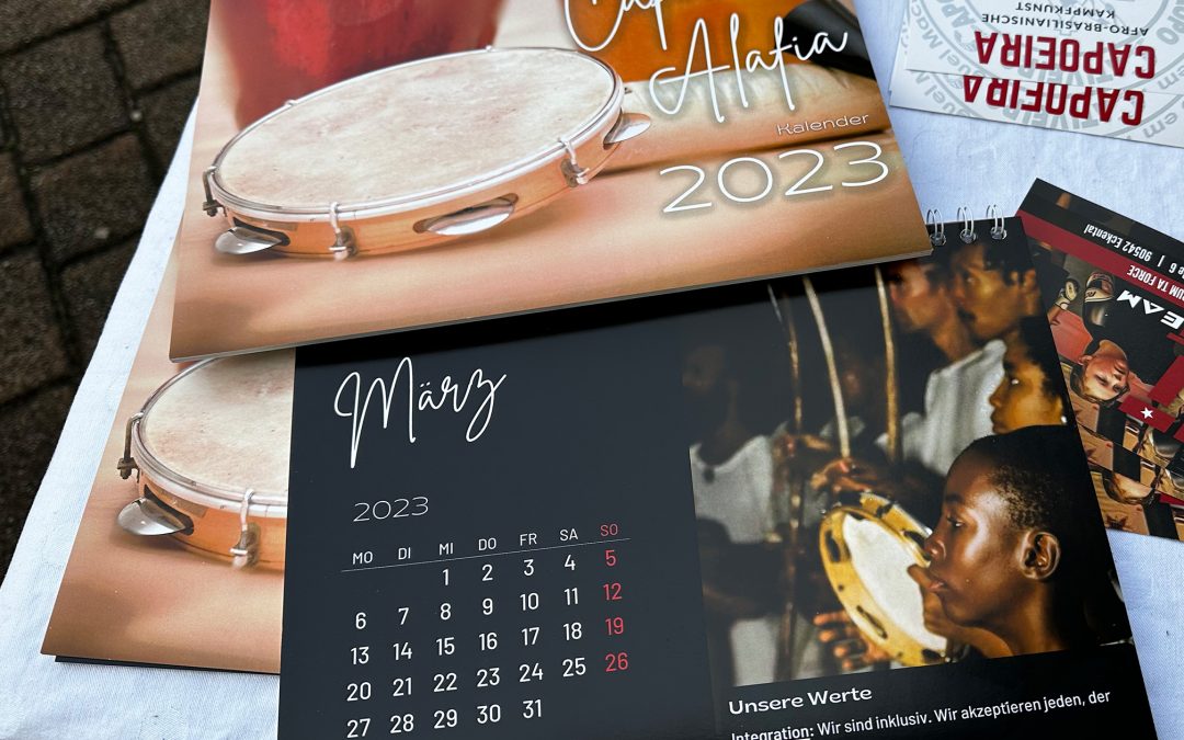 Der Capoeira Alafia Kalender 2023 ist da!